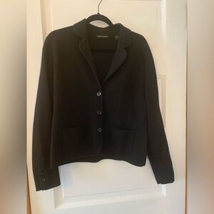 Marino wool  Black Women's Blazer L
